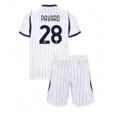 Inter Milan Benjamin Pavard #28 Bortedraktsett Barn 2026-27 Kortermet (+ korte bukser)
